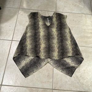 Rachel Roy Animal Print Blouse